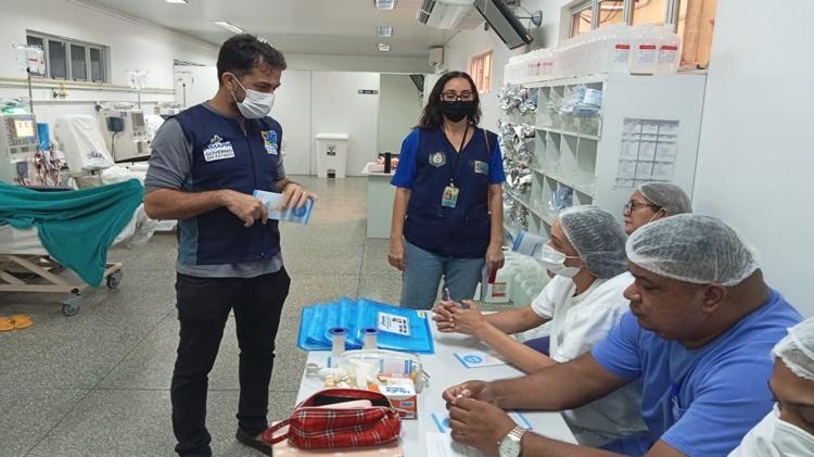 Governo do Amapá leva orientações sobre a prevenção de lesões por esforço repetitivo a profissionais da saúde