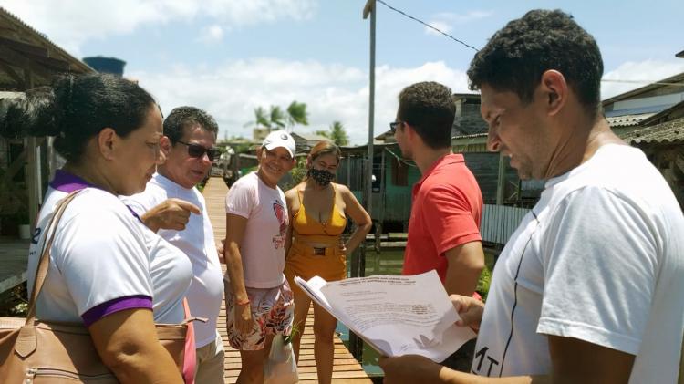 Construção de passarela no bairro do Congós viabilizada pelo vereador Nelson Souza