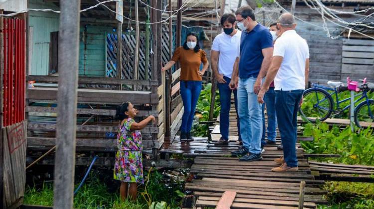 Comitiva da Prefeitura de Macapá visita bairros Universidade e Perpétuo Socorro neste domingo