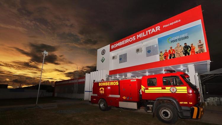 Estado Forte, Povo Seguro: Governo do Amapá entrega quartel do Corpo de Bombeiros no Macapaba