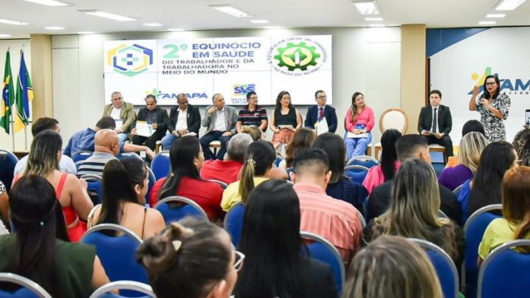 Governo do Amapá discute políticas públicas para fortalecer saúde do trabalhador