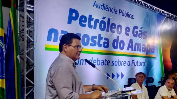 “O Amapá tem potencial para ser um dos maiores produtores de petróleo e gás do Brasil”, afirma o presidente Josiel Alcolumbre, na Audiência Pública em Oiapoque