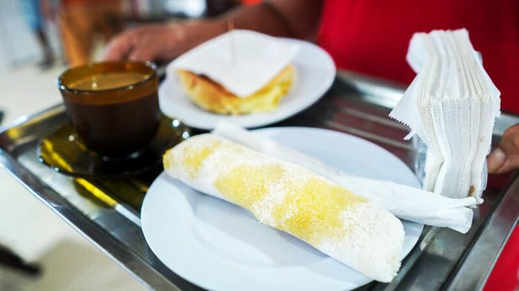 Tradicional café com tapioca sai em média a R$ 5 no Mercado Central de Macapá