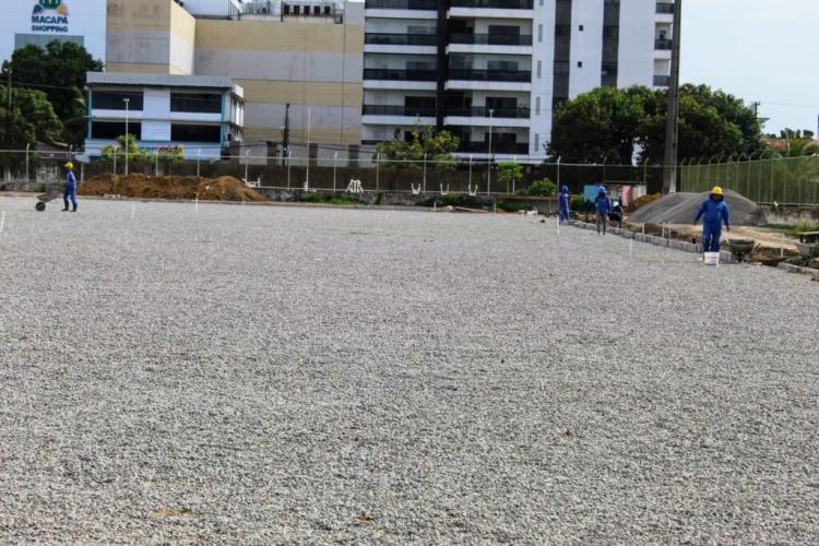 Primeira etapa das obras do estádio Glicério Marques está em fase de finalização