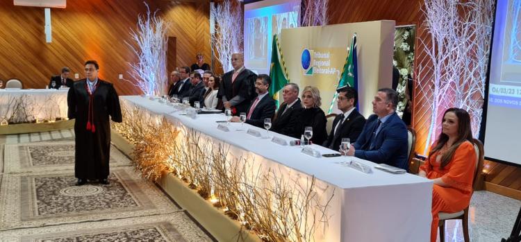 TJAP presente na posse dos novos dirigentes do TRE/AP