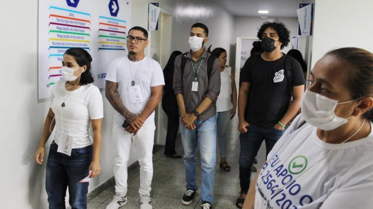 Semana da Enfermagem: visita de estudantes e profissionais na Central de Regulação encerra a programação 2022