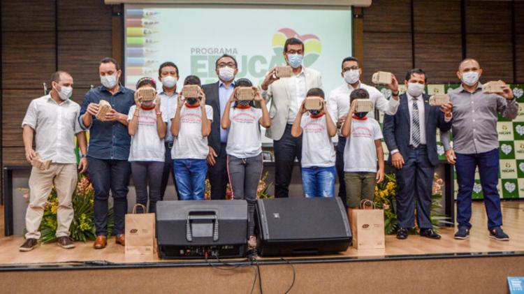 Prefeitura vai disponibilizar óculos de realidade virtual e ferramentas Google For Education para estudantes da rede municipal de Macapá